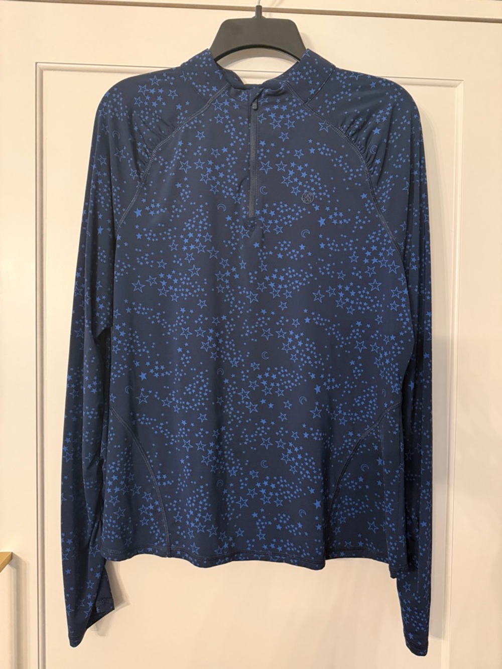 GFORE Women’s Star Print Long Sleeve Quarter Zip